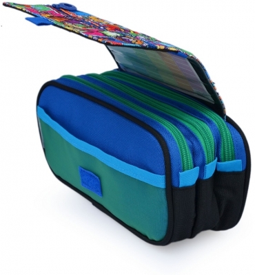 Penar Office box tip etui, 3 fermoare, diverse modele, editie pentru baieti